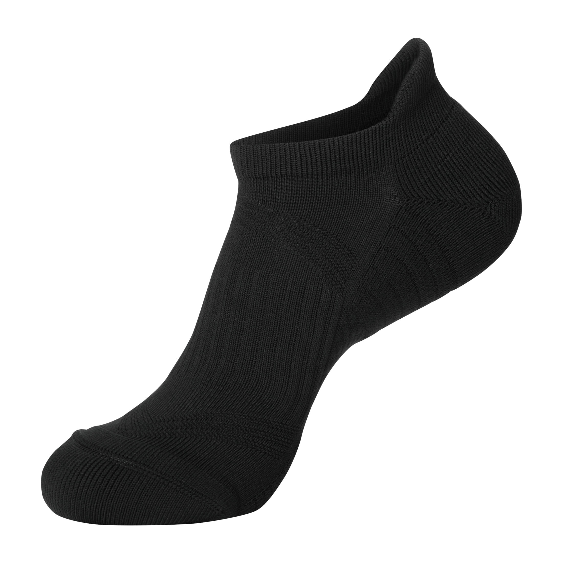 Hanes Mens No-Show Socks Pack with Heel Shield, 3-Pack, Moves Impact Zone Cushion, Shoe Sizes 6-12