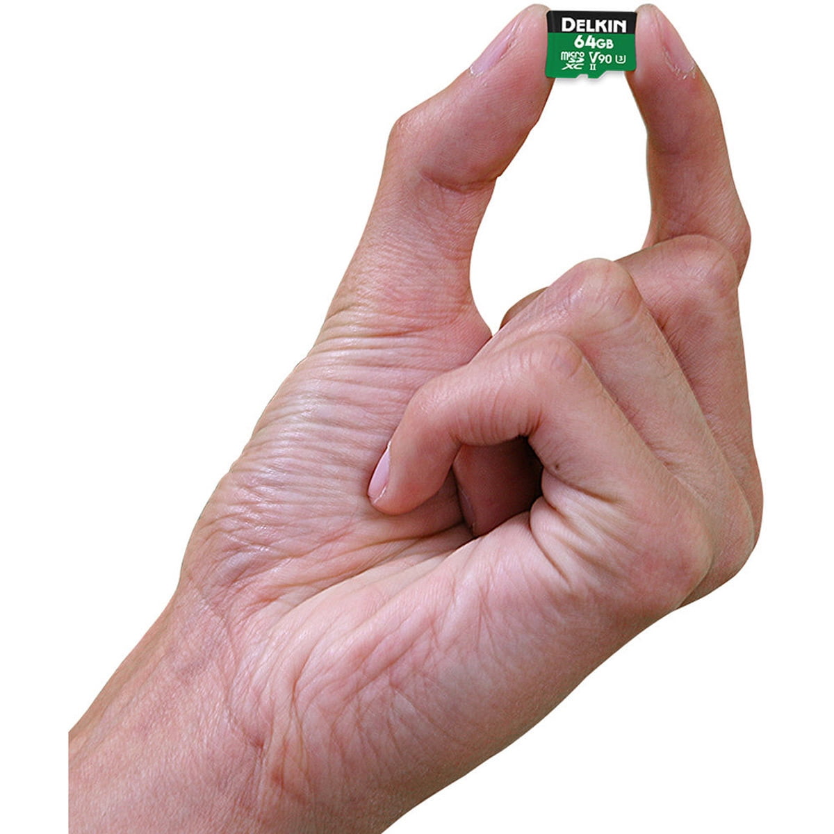 Delkin Devices Power 64GB UHS-II U3/V90 microSDXC Memory Card with microSD to SD Adapter