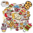 thumbnail image 6 of 35pcs-50pcs Cute Food Stationery Stickers Cartoon Kids Stickers Funny Stickers for Laptops Phones Notebooks, 6 of 9