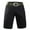 Black, variant on ZKCCNUK Men's Shorts Solid Color Loose Thin Fifth Pants Shorts Large Size Fallow Beach Straight-leg Pants 29-36