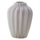 thumbnail image 1 of Jarrón de cerámica de color blanco, jarrón de flores ornamental de 3 formas Sin cuello, 1 of 7