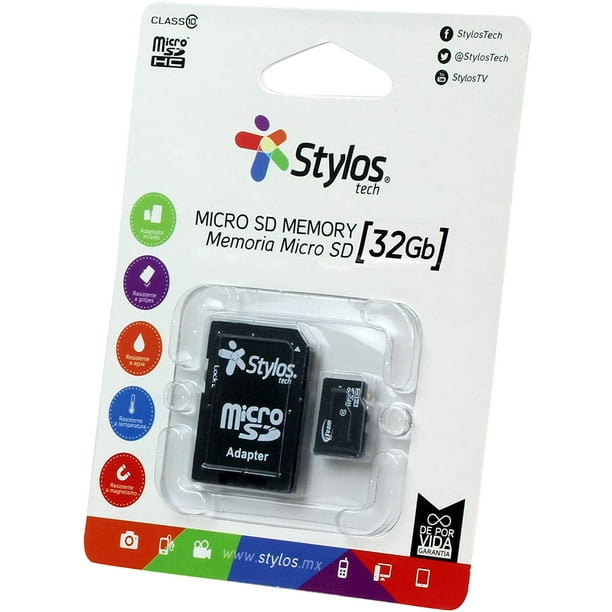 Memoria Micro SD Stylos STMS321B 32 GB Stylos Micro SD Stylos