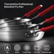 thumbnail image 5 of TRAMONTINA - Sartén de Aluminio Profesional, Antiadherente, Aluminio, Satín, Accesorio Cocina, Color Rojo, 5 of 9