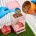 thumbnail image 5 of Bird Feeder Hanging Cage Food Container with Husk Separation and Mess Reducing Design for Small Birds, 5 of 6