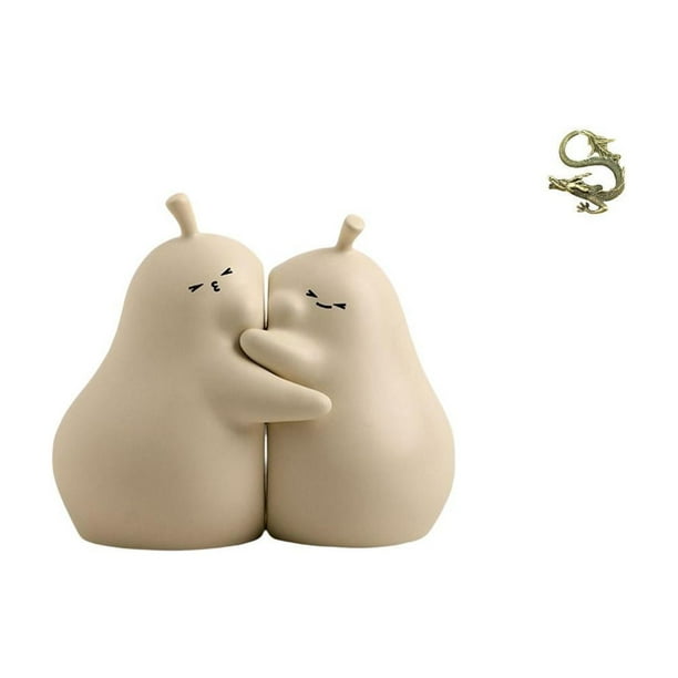 Sujetalibros decorativos de latón y porcelana, escultura china, minifigura decorativa de escritorio, diseño artístico, ideal para oficina, hogar,