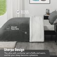 thumbnail image 3 of UltraSoft Twin Comforter Set with Pillow Sham Piece Set Plush Warm Fall Winter Bedding Comforter Sets, 3 of 6