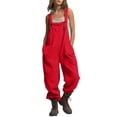thumbnail image 2 of Women's Sleeveless Summer Romper Jumpsuit with Side Pockets, 2 of 6
