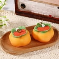 thumbnail image 5 of Candles and Candle Holders, Ongmies Persimmon Candle Aromatherapy Tomato Home Blend Soy Wax Car Decoration Rose Solid Perfume, Candles & Holders, Persimmon Candle*1Pc+Packaging Box*1Pc, 5 of 6