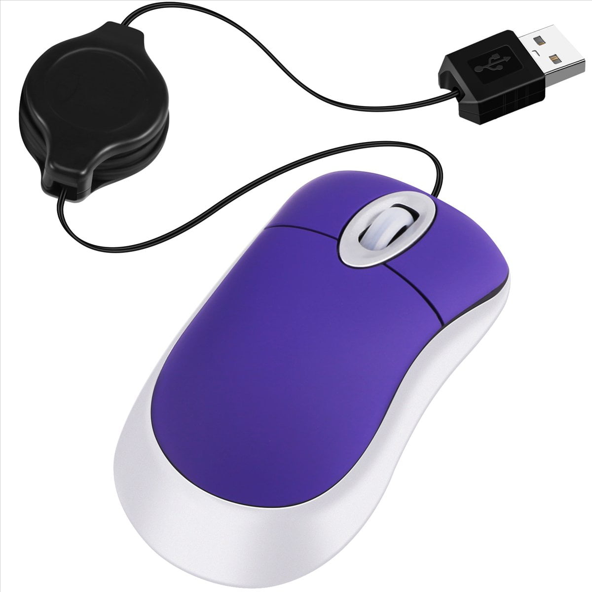 Inland Products 800 dpi USB Optical Mouse - Black - Walmart.com