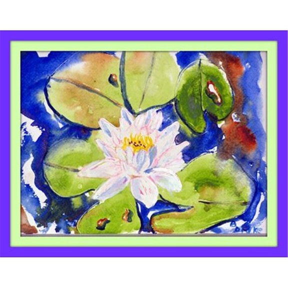 Lily Pad Door Mat 18x26
