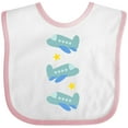thumbnail image 3 of Inktastic Airplane Cute Planes for Boys Boys Baby Bib, 3 of 4