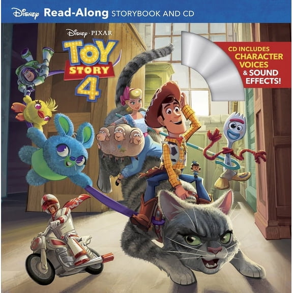 Read-Along Storybook and CD: Toy Story 4 Read-Along Storybook and CD (Paperback)