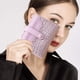 thumbnail image 5 of Carteras pequeñas para mujer, billetera delgada plegable de cuero PU para mujer con monedero con cremallera, billetera para tarjetas, 11,5 x 9 x 2 cm, 5 of 5
