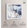 thumbnail image 2 of Blue Depth Shadowbox Print Neutral Wall Decor by Art Remedy, White Frame, 16 x 16, 2 of 6