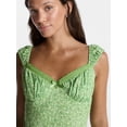 thumbnail image 4 of No Boundaries Crochet Trim Dress with Cap Sleeves, Women’s XXS-XXL, 4 of 5