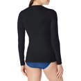 thumbnail image 2 of Women's Standard Smoothies Sleek Solid Long Sleeve Rashguard with UPF 50+, 2 of 3