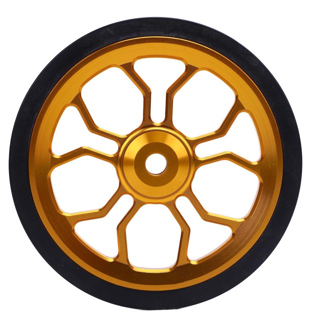 Vélo Pliant Roue Facile, Roulement en Alliage d'Aluminium Léger Roue Facile pour Cyclisme, Vélo Pliant Roue Élargie Roulement Facile Roue Pliable Facile