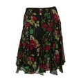 thumbnail image 2 of Ralph Lauren Women's Georgette Floral Print Skirt, 2 of 2