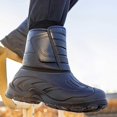 thumbnail image 4 of NOKIO Men'S Snow Hike High-Top Boots Sports Shoes Fashionable Summer New Swimming Shoes Wading Shoes Breathable Light Non Slip Comfortable Shoes Men'S Padded Snow Boots, 4 of 4