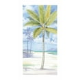thumbnail image 2 of Paul Brent 20x32 White Modern Wood Framed Wall Art Titled - Palm Island II, 2 of 5