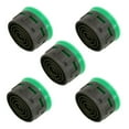 thumbnail image 1 of 5 Pcs Sink Faucet Aerator,Net Mouth, Bubbler, Faucet Filter Mouth, Faucet Accessories, 4-6-8l Constant Flow Water-saving Device Faucet Aerators ,Easy to Install, 1 of 7