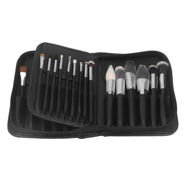 Brocha De Maquillaje, Mano De Obra Fina, Cerdas De Pelo De Cabra, De Madera, Fácil De Usar, Kit De Brochas Cosméticas De 29 Piezas Para Exteriores
