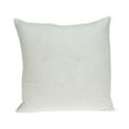 thumbnail image 3 of Parkland Collection Aantra 20x20" Geometric Faux Leather Throw Pillow in Silver, 3 of 9