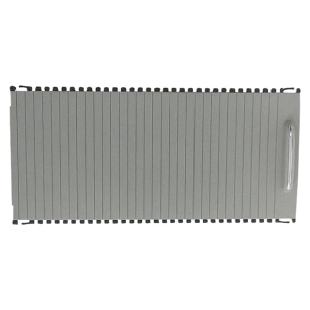 Persianas correderas, portavasos, diseño interior de coche, persiana enrollable de ABS y PC para W212 Gris