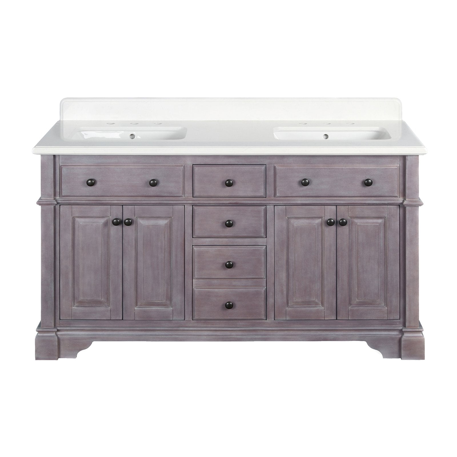 Lanza Casanova Wf6956 60 In Double Bathroom Vanity Set Com