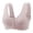 Grey, variant on Fsqjgq Front Closure Bras for Women Plus Size Comfortable Middle And Old Age Thin Underwear T-Shirt Bras Seamless Unlined Padded Wireless Bras Grey 46