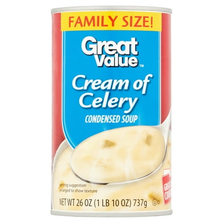 Great Value Cream of Celery Condensed Soup, 26 oz (Best Cream Of Celery Soup)