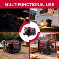 thumbnail image 4 of PowerSmart 7000 W RV Ready Electric Start Portable Open Frame Inverter Generator with Quiet Technology and CO Shield, 4 of 8