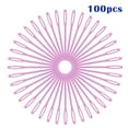 thumbnail image 1 of 100PCS Plastic Sewing Needles,2.8" Colored Handcraft Needles for Yarn and Fabric,Multipurpose Craft and Mending Kit,D, 1 of 3