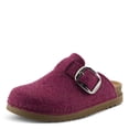 thumbnail image 2 of Flexus Cloggiller – Women’s Boiled Wool Clog Slippers with Decorative Buckle, 2 of 9