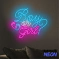 thumbnail image 5 of Handmadetneonsign Boy Or Girl Neon Sign, Surprise Gender Reveal Led Sign, Baby Shower Gift, Baby Gender Wall Decor 77474, 5 of 5