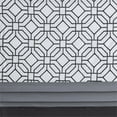 thumbnail image 5 of Rideau de Douche Brodé en Microfibre Polyester Design Donnell 510 Noir/gris, 5 of 5