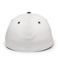 thumbnail image 2 of OC Sports TGS1930X Proflex Bamboo Charcoal Flat Visor Cap - Wh Maroon, 2 of 8