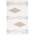 thumbnail image 2 of SAFAVIEH Casablanca Katherina Diamond Area Rug, Ivory/Brown, 5' x 8', 2 of 11