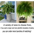 thumbnail image 4 of 2Pcs UV Resistant Lifelike Artificial Boston Fern - 2025 New Faux Boston Ferns Outdoor Planter Large, Artificial Plants for Outdoor, Artificial Ferns for Outdoors Planter, 4 of 6