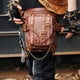 thumbnail image 2 of Steampunk PU Riñonera de material cuero Vintage Gothic Rock Fanny Pack Pierna Bolsa Cinturón, 2 of 9