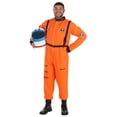 thumbnail image 6 of Exclusive Plus Size Adult Classic Orange Astronaut Costume, 6 of 8