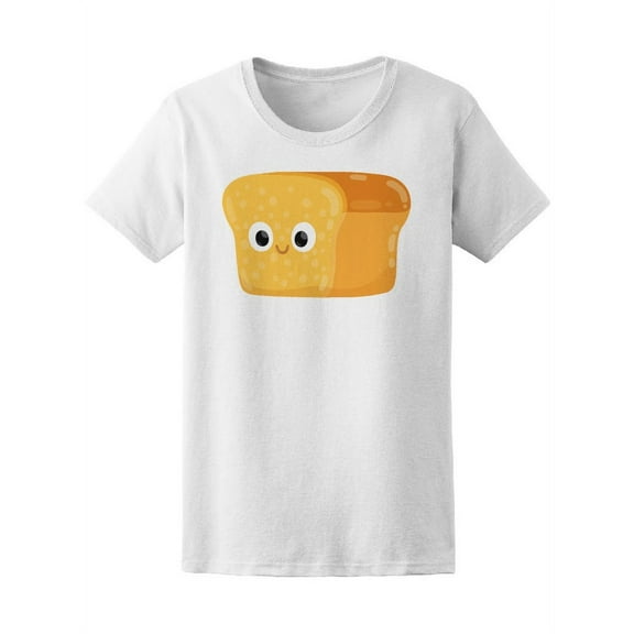 Cute Loaf Of Bread  T-Shirt Women -Image by Shutterstock, Female x-Large