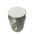 thumbnail image 3 of Pack of 12 (8oz) Plastic Wide Mouth Jars with Fresh Seal leak Proof Screw Lid, 3 of 3