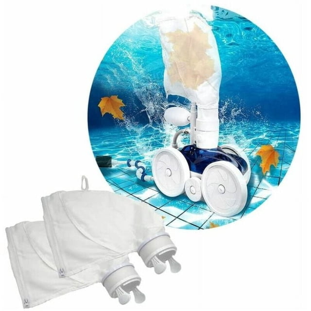 Robotic Pool Cleaner Upgrade, Replacement Filter Bag for Polaris 280 480 Machines, Zippered Access for Hassle-Free Cleaning, Ultra-Fine Mesh Traps Smallest Particles