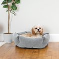 thumbnail image 3 of Pet Spaces Lit Douillet pour Chien - Lit pour Chat, 19.5 Pouces, Gris, 3 of 3