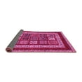 thumbnail image 2 of Ahgly Company Indoor Round Abstract Pink Modern Area Rugs, 6' Round, 2 of 4