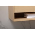thumbnail image 5 of 48 inch single bathroom vanity in maple with backsplash, 5 of 8