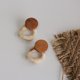 thumbnail image 5 of Pendientes para mujer, regalos para mujer, nuevos pendientes grandes de resina de moda para mujer, pendientes de madera, joyería, pendientes de moda., 5 of 5