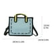 thumbnail image 3 of 2D Bag With High Appearance And Stylish Women's Crossbody Cute Portable Commuting Shoulder Bag, 3 of 3