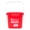 Red/3 qt, variant on Restaurantware-RW Clean 8 Quart Cleaning Buckets, 10 Detergent Square Bucket - With Measurements, Built-In Spout And Handle, Red Plastic Utility Buckets, For Home Or Commercial Use,